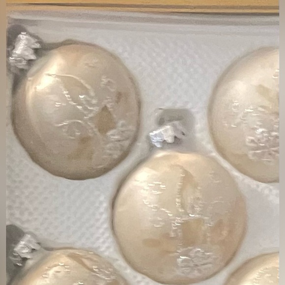 VNTG set 23 Kurt Adler Hand Crafted X-mas Tree Ornaments 13 Floral & 10 Candle - Picture 4 of 10